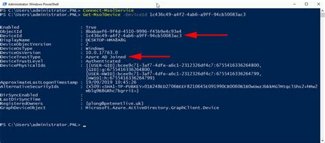 Install the Azure AD Kerberos PowerShell module by running Install-Module -Name AzureADHybridAuthenticationManagement -AllowClobber Run the following PowerShell commands to enable Azure AD Kerberos and create a Server object both in your on-premises Active Directory domain and in your Azure Active Directory tenant. . Get azure ad device powershell